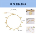 New Arrival Women Cactus Around Clasp 14K Gold Plated Stainless Steel Bracelet Jewelry